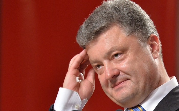 Preşedintele Ucrainei, Petro Poroşenko ( SERGEI SUPINSKY/AFP/Getty Images)