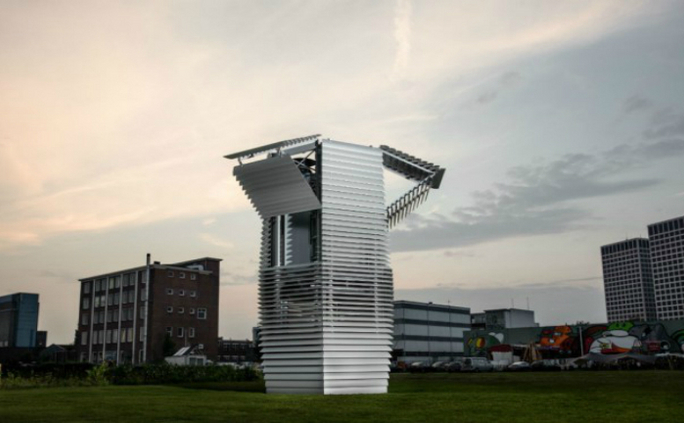 Smog-Free Tower din Rotterdam: turnul care purifică aerul