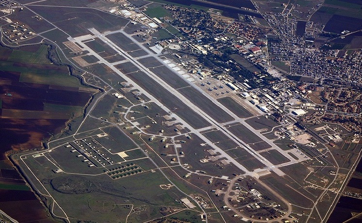 Căn cứ không quân Incirlik, ở miền Nam Thổ Nhĩ Kỳ. (Ảnh chụp) 